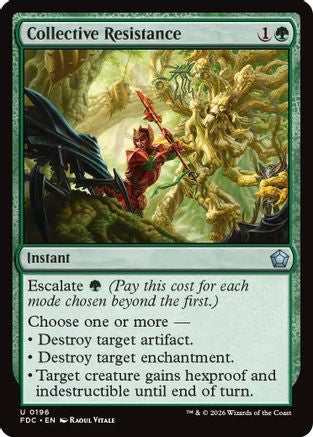 Image of Collective Resistance (FDC-196) - Commander: Foundations