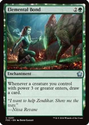 Image of Elemental Bond (FDC-201) - Commander: Foundations