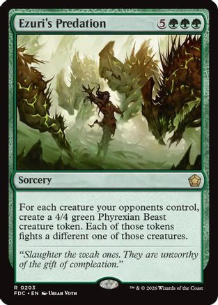 Image of Ezuri's Predation (FDC-203) - Commander: Foundations