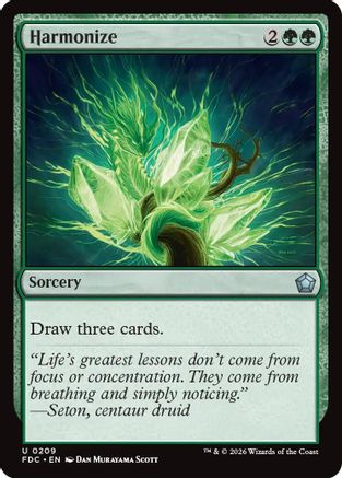 Image of Harmonize (FDC-209) - Commander: Foundations