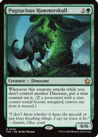 Image of Pugnacious Hammerskull (FDC-220) - Commander: Foundations