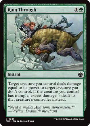 Image of Ram Through (FDC-221) - Commander: Foundations
