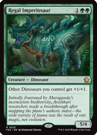 Image of Regal Imperiosaur (FDC-222) - Commander: Foundations