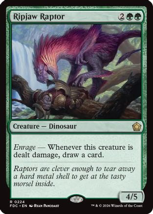 Image of Ripjaw Raptor (FDC-224) - Commander: Foundations