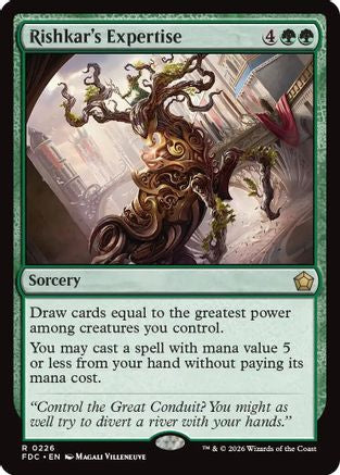 Image of Rishkar's Expertise (FDC-226) - Commander: Foundations