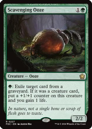 Image of Scavenging Ooze (FDC-227) - Commander: Foundations