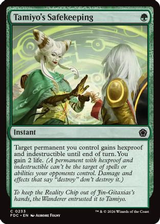 Image of Tamiyo's Safekeeping (FDC-233) - Commander: Foundations