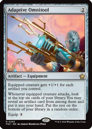 Image of Adaptive Omnitool (FDC-243) - Commander: Foundations