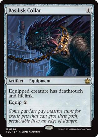 Image of Basilisk Collar (FDC-246) - Commander: Foundations