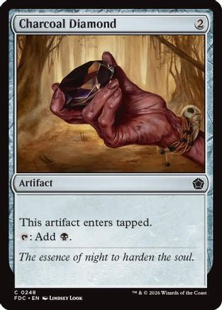 Image of Charcoal Diamond (FDC-248) - Commander: Foundations