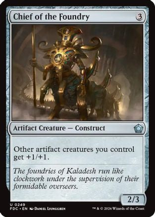 Image of Chief of the Foundry (FDC-249) - Commander: Foundations