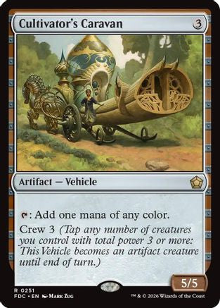 Image of Cultivator's Caravan (FDC-251) - Commander: Foundations