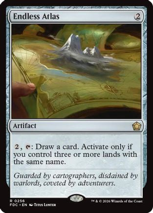 Image of Endless Atlas (FDC-256) - Commander: Foundations