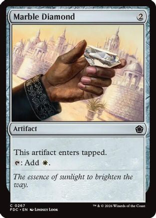 Image of Marble Diamond (FDC-267) - Commander: Foundations
