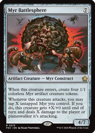 Image of Myr Battlesphere (FDC-273) - Commander: Foundations