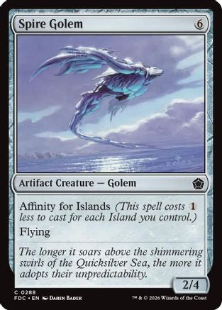 Image of Spire Golem (FDC-288) - Commander: Foundations