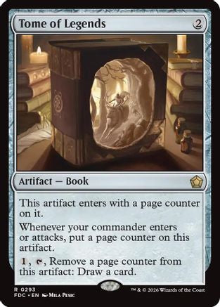 Image of Tome of Legends (FDC-293) - Commander: Foundations