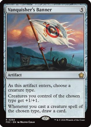 Image of Vanquisher's Banner (FDC-294) - Commander: Foundations