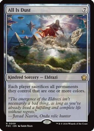 Image of All Is Dust (FDC-009) - Commander: Foundations