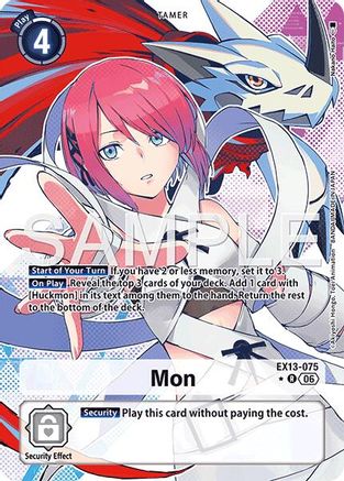 Image of Mon (Alternate Art) (EX13-075) - Chivalrous XIII Foil