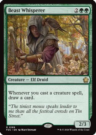 Image of Beast Whisperer (FDC-189) - Commander: Foundations