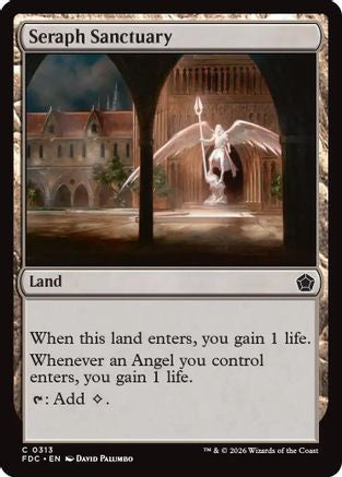 Image of Seraph Sanctuary (FDC-313) - Commander: Foundations