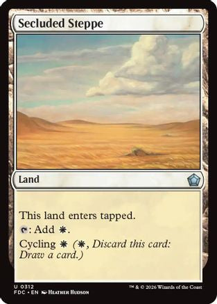 Image of Secluded Steppe (FDC-312) - Commander: Foundations