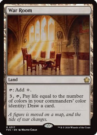 Image of War Room (FDC-317) - Commander: Foundations