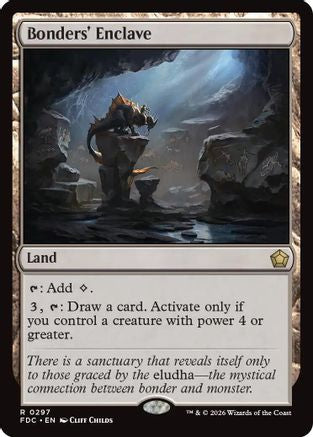 Image of Bonders' Enclave (FDC-297) - Commander: Foundations