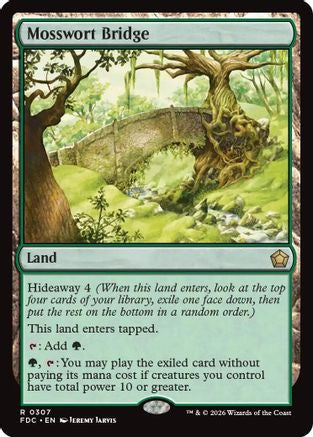 Image of Mosswort Bridge (FDC-307) - Commander: Foundations
