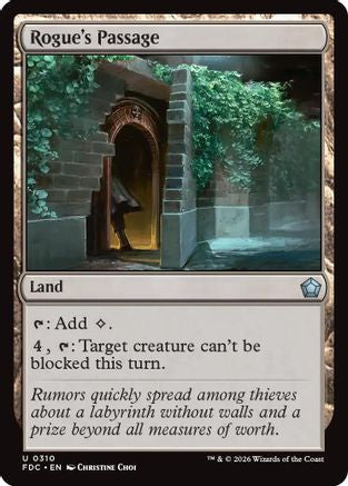 Image of Rogue's Passage (FDC-310) - Commander: Foundations
