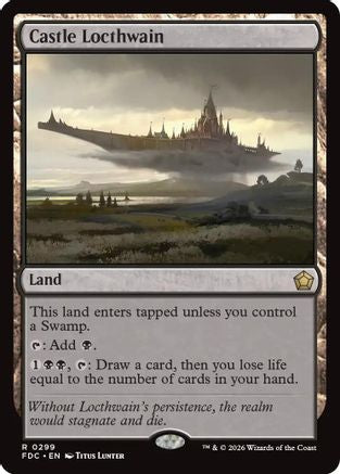 Image of Castle Locthwain (FDC-299) - Commander: Foundations