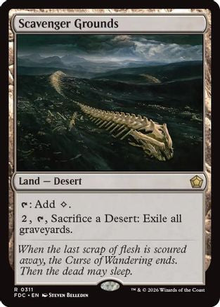 Image of Scavenger Grounds (FDC-311) - Commander: Foundations