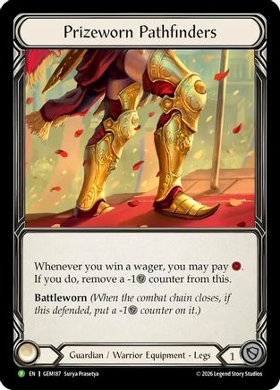 Image of Prizeworn Pathfinders (GEM187) - GEM Pack 6 Cold Foil