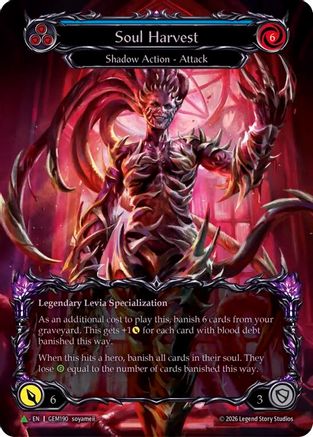 Image of Soul Harvest (Marvel) (GEM190) - GEM Pack 6 Cold Foil