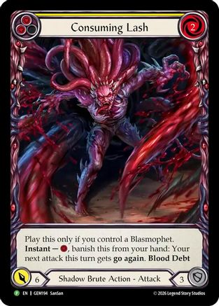 Image of Consuming Lash (GEM194) - GEM Pack 6