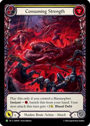 Image of Consuming Strength (GEM195) - GEM Pack 6