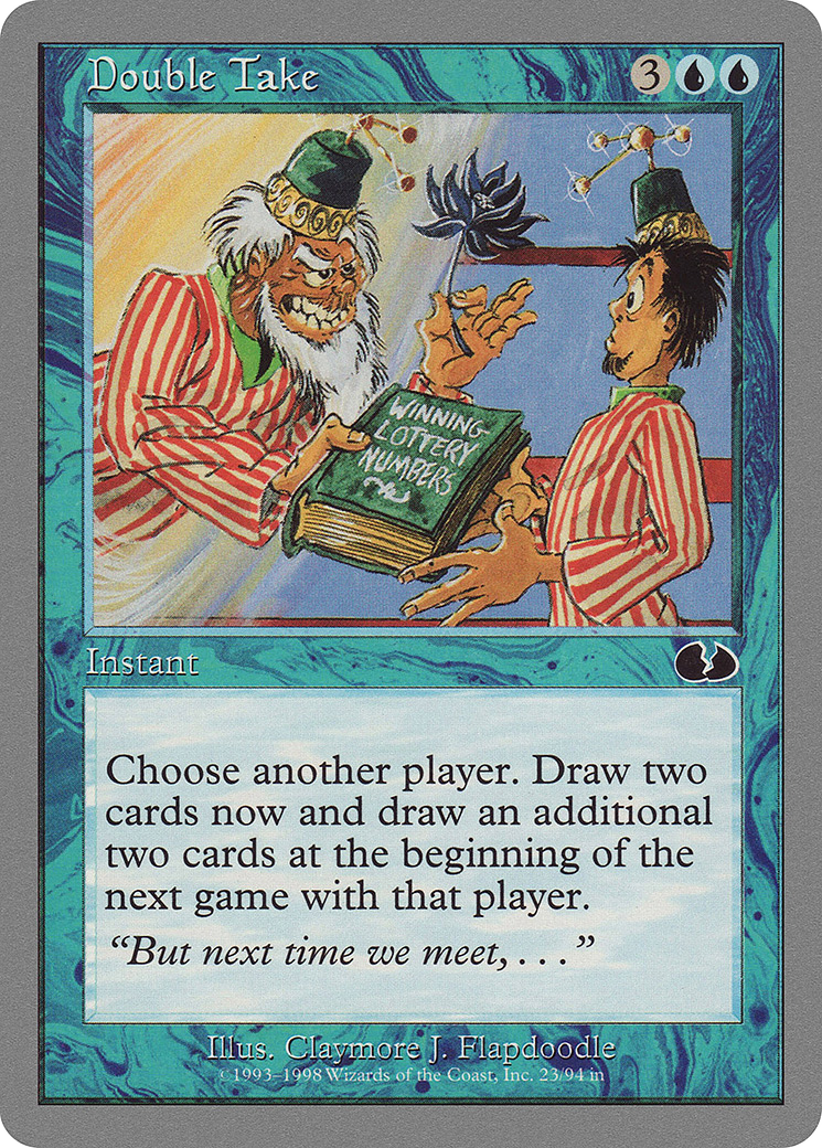 Image of Double Take [Unglued]