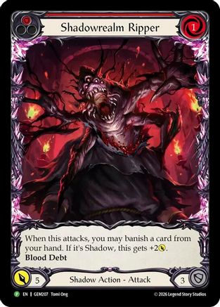 Image of Shadowrealm Ripper (GEM207) - GEM Pack 6