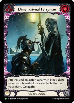 Image of Dimenxxional Ferryman (GEM209) - GEM Pack 6 Rainbow Foil