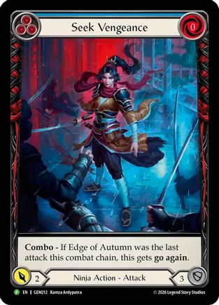 Image of Seek Vengeance (GEM212) - GEM Pack 6