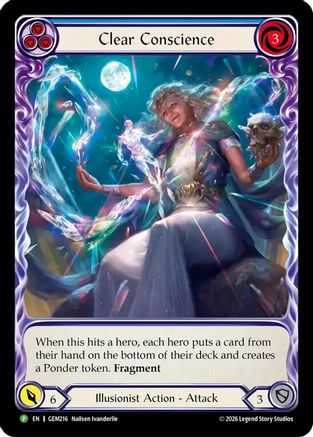 Image of Clear Conscience (GEM216) - GEM Pack 6