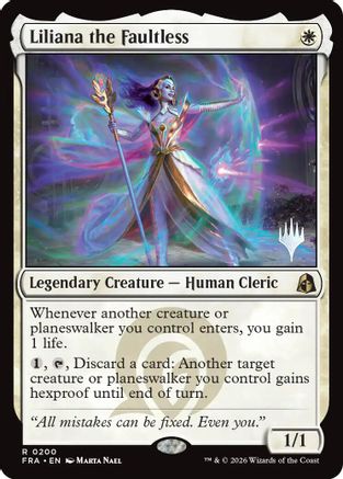 Image of Liliana the Faultless (PPFRA-200) - Promo Pack: Reality Fracture Foil