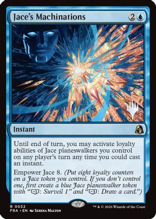 Image of Jace's Machinations (PPFRA-032) - Promo Pack: Reality Fracture Foil