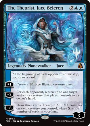 Image of The Theorist, Jace Beleren (PPFRA-043) - Promo Pack: Reality Fracture Foil