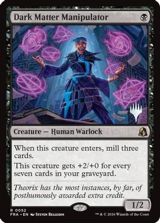 Image of Dark Matter Manipulator (PPFRA-052) - Promo Pack: Reality Fracture