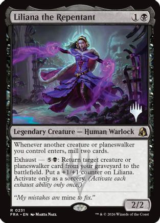Image of Liliana the Repentant (PPFRA-231) - Promo Pack: Reality Fracture