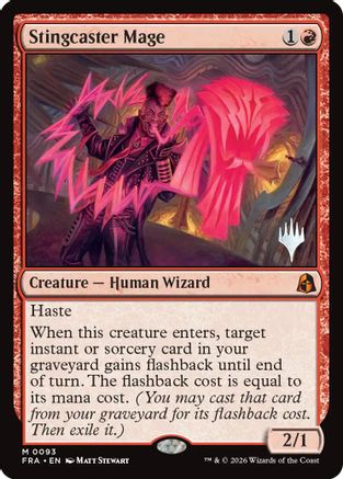 Image of Stingcaster Mage (PPFRA-093) - Promo Pack: Reality Fracture
