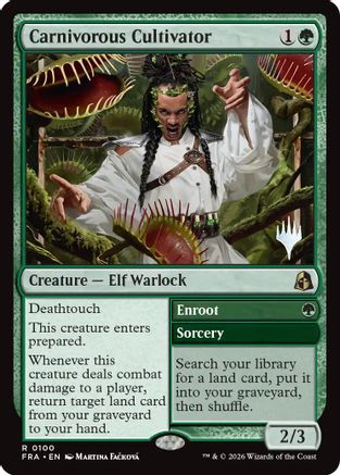 Image of Carnivorous Cultivator (PPFRA-100) - Promo Pack: Reality Fracture Foil