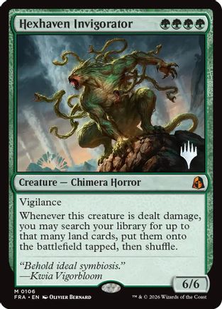 Image of Hexhaven Invigorator (PPFRA-106) - Promo Pack: Reality Fracture Foil